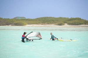 Bonaire windsurfing