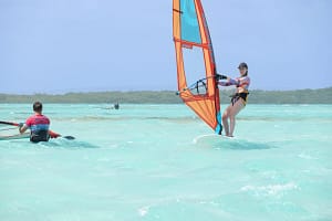 bonaire windsurfing