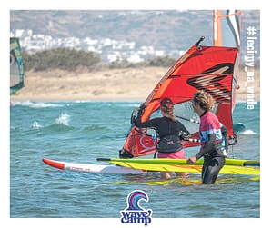 Wyjazdy windsurfingowe dla kobiet na Naxos do Grecji