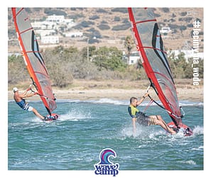 Wyjazdy windsurfingowe dla singli na Naxos do Grecji