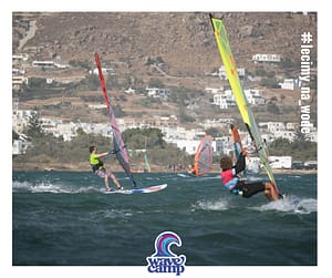 Obozy windsurfingowe na Naxos do Grecji