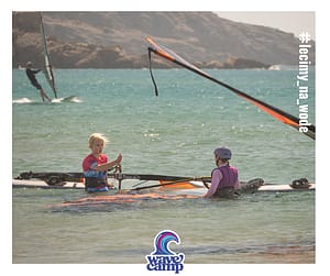 obozy windsurfingowe dla kobiet ze szkoleniem na Rodos Prasonisi