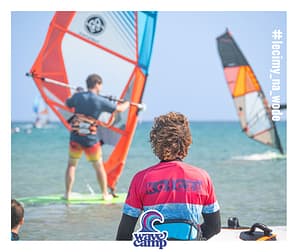 rodos wyjazdy młodzieżowe prasonisi windsurfing wavecamp windsurfingu