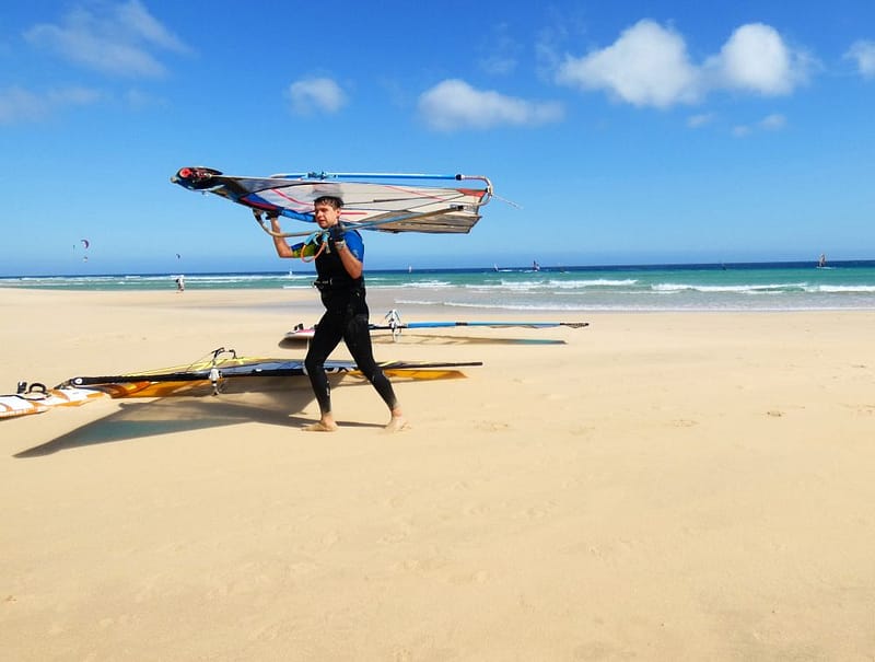 Windsurfing super wyjazdy wyspy kanaryjskie